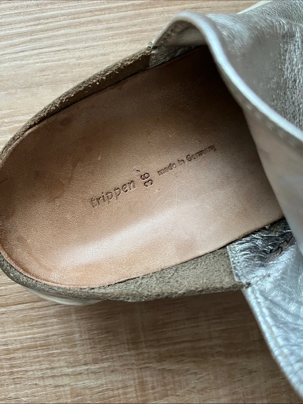 Trippen Plunge f shoes in silver - Picture 3 of 10